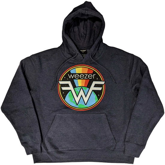 Weezer Unisex Pullover Hoodie: Symbol Logo - Weezer - Merchandise -  - 5056561060552 - 