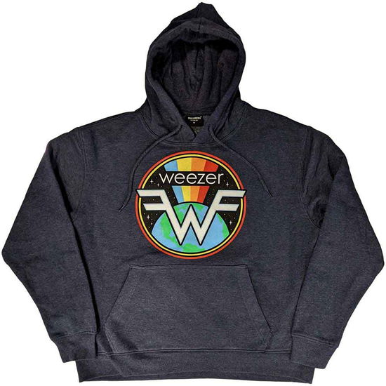 Weezer Unisex Pullover Hoodie: Symbol Logo - Weezer - Merchandise -  - 5056561060552 - 