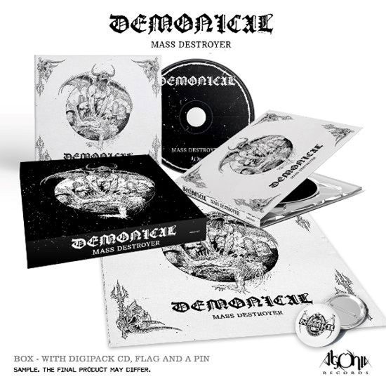 Mass Destroyer (Limited Box Set + Flag + Logo Pin) - Demonical - Music - AGONIA RECORDS - 5908287131552 - May 20, 2022