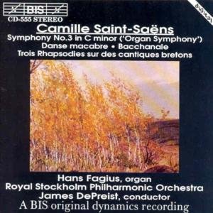 Symphony 3 in C - Saint-saens / Depriest / Royal Stockholm Po - Musik - Bis - 7318590005552 - 12 oktober 1994