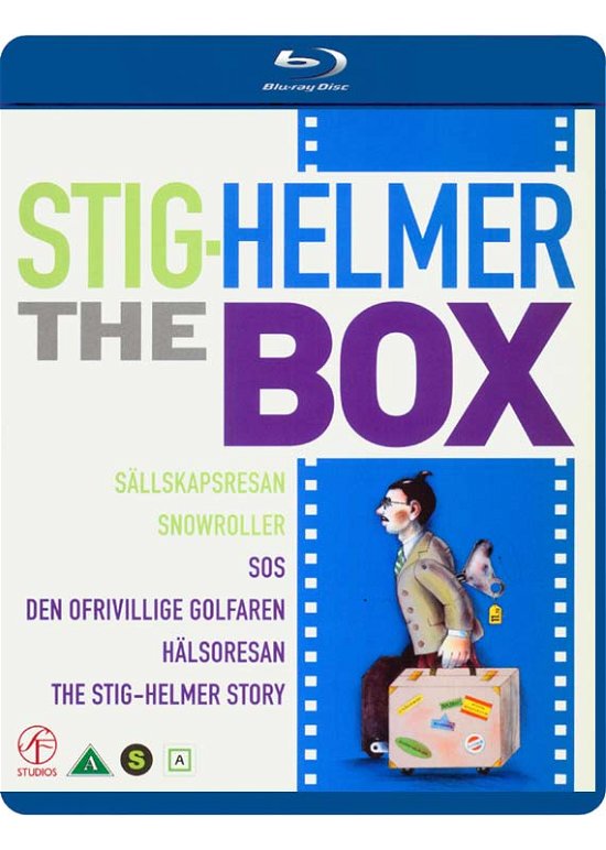 Cover for Stig Helmer Film Samling · Stig-helmer the Box (Blu-ray) (2019)