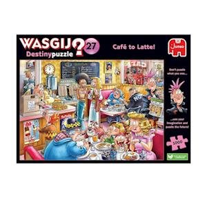 Cover for Puzzel Wasgij Destiny 27: Koffieshop 1000 stukjes (1110100332) (Toys)