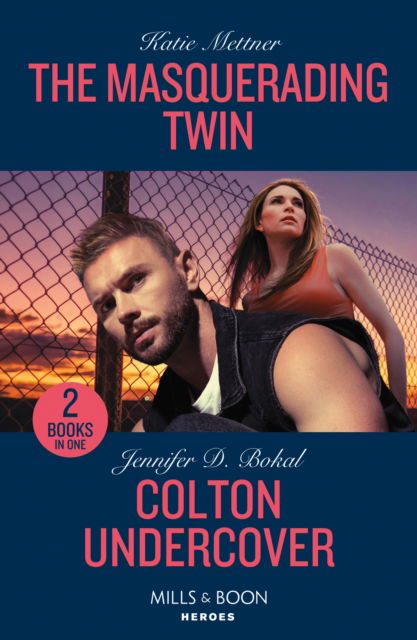 Cover for Katie Mettner · The Masquerading Twin / Colton Undercover: The Masquerading Twin (Secure One) / Colton Undercover (the Coltons of Owl Creek) (Taschenbuch) (2024)