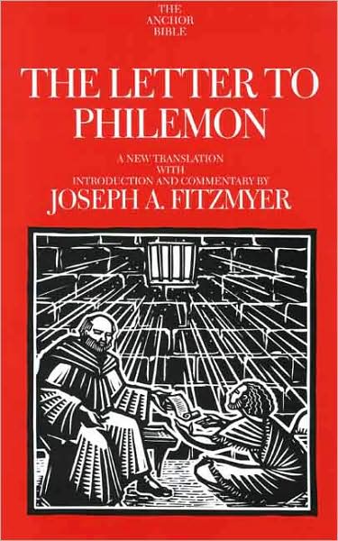 Cover for Fitzmyer, Joseph A., SJ · The Letter to Philemon - The Anchor Yale Bible Commentaries (Hardcover Book) (2000)