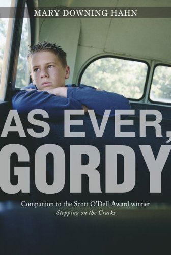 Cover for Mary Downing Hahn · As Ever, Gordy (Paperback Book) [Reprint edition] (2011)