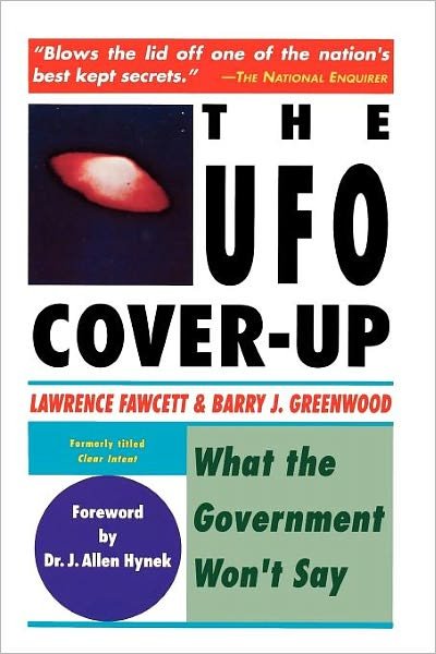 Cover for Lawrence Fawcett · Ufo Cover-up: What the Government Won't Say (Paperback Book) [1st edition] (1990)