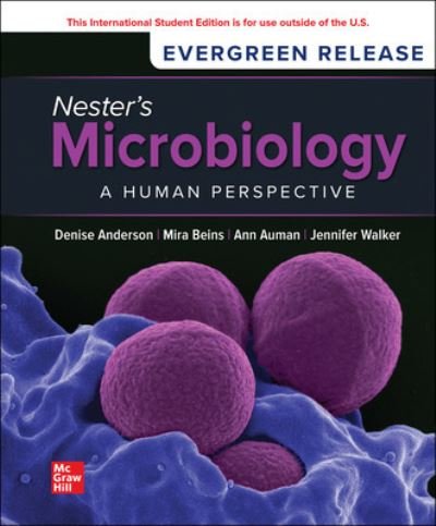 Cover for Denise Anderson · Nester's Microbiology: A Human Perspective: 2024 Release ISE (Paperback Book) (2024)