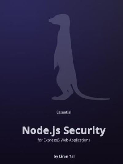 Cover for Liran Tal · Essential Node.Js Security (Pocketbok) (2017)