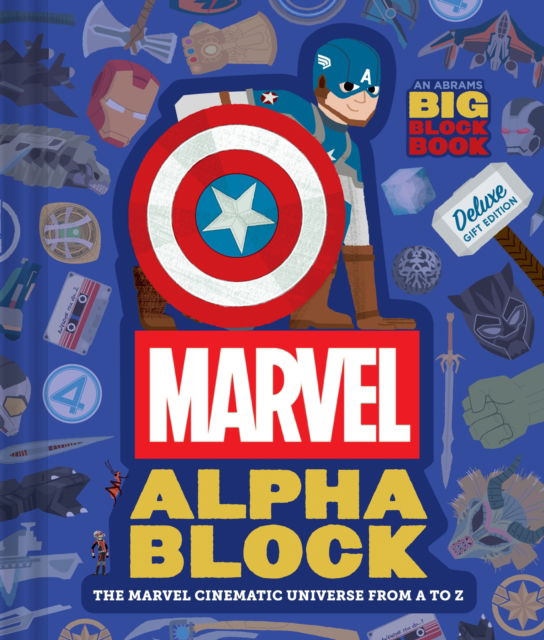 Cover for Marvel Marvel Entertainment · Marvel Alphablock: Deluxe Gift Edition (An Abrams BIG Block Book) - An Abrams BIG Block Book (Board book) (2025)