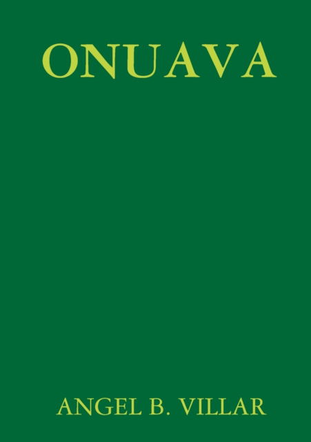 Cover for Angel B Villar · Onuava (Paperback Book) (2007)