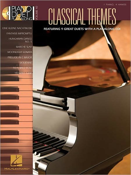 Cover for Hal Leonard Publishing Corporation · Classical Themes: Piano Duet Play-Along Volume 40 (Buch) (2010)