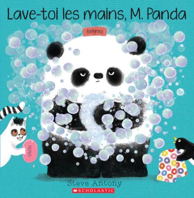 Cover for Steve Antony · Lave-Toi Les Mains, M. Panda (Paperback Book) (2022)