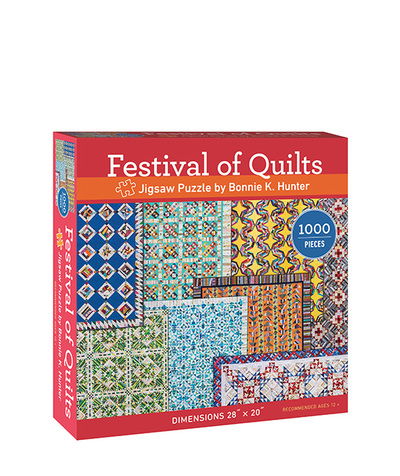 Festival of Quilts Jigsaw Puzzle: 1000 Pieces, Dimensions 28" X 20" - Bonnie K Hunter - Merchandise - C & T Publishing - 9781617458552 - August 31, 2020