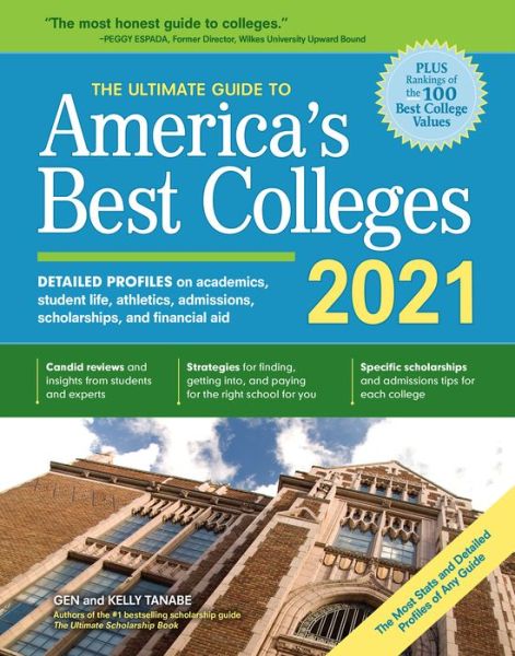 Cover for Gen Tanabe · The Ultimate Guide to America's Best Colleges 2021 (Pocketbok) [Tenth edition] (2020)