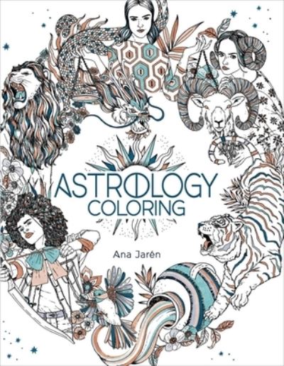 Cover for Ana Jaren · Astrology Coloring (Paperback Book) (2022)