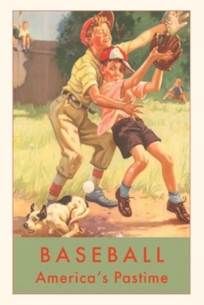 Cover for Found Image Press · Vintage Journal Baseball, America's Pastime (Book) (2022)