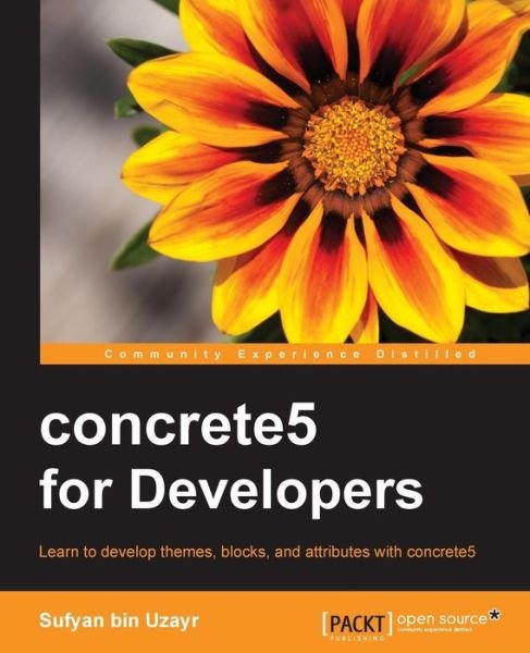 Cover for Sufyan Bin Uzayr · Concrete5 for Developers (Pocketbok) (2014)