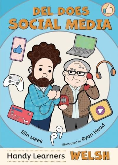 Cover for Elin Meek · Del Does Social Media (Paperback Book) [Bilingual edition] (2022)