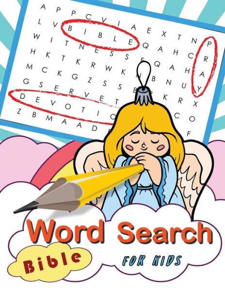 Cover for Letter Tracing Workbook Creator · Word Search Bible for Kids (Paperback Bog) (2017)