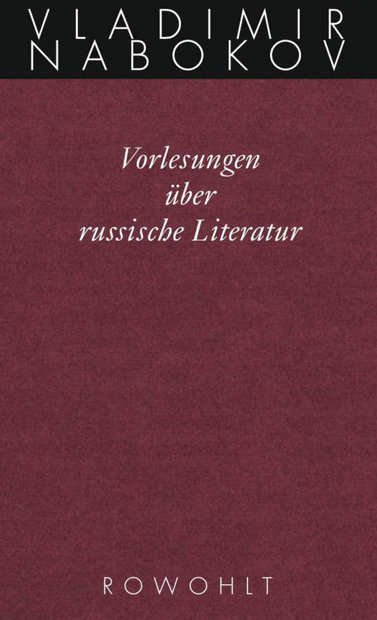 Cover for Nabokov · Vorlesungen über russische Lit. (Book)