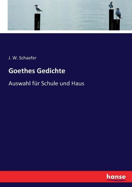 Cover for Darwin · Goethes Gedichte (Bok) (2017)