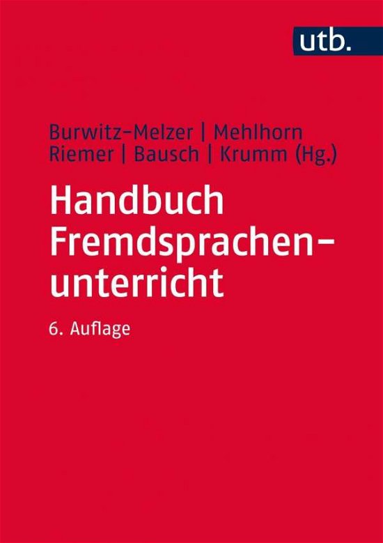 Cover for Bausch; Christ; Krumm, (hg) · UTB.8043 Fremdsprachenunterricht (Bog)