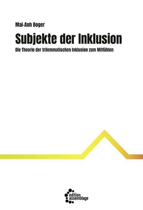 Cover for Boger · Subjekte der Inklusion (Book)