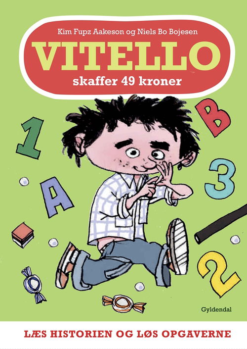 Cover for Kim Fupz Aakeson; Niels Bo Bojesen · Vitello: Vitello skaffer 49 kroner - Læs historien og løs opgaverne (4 stk.) (Sewn Spine Book) [3e uitgave] (2016)