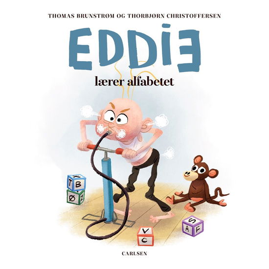 Cover for Thomas Brunstrøm · Eddie: Eddie lærer alfabetet (Inbunden Bok) [1:a utgåva] (2021)