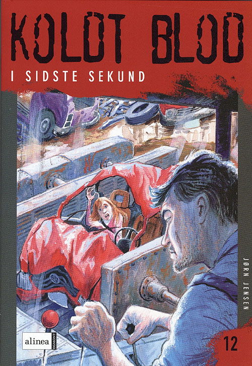 Cover for Jørn Jensen · Koldt blod, 12: I sidste sekund (Sewn Spine Book) [1. wydanie] (2007)