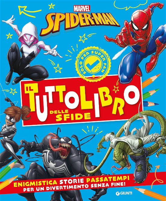 Cover for Walt Disney · Spiderman. Il Tuttolibro Delle Sfide. Ediz. A Colori (Buch)