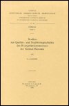Cover for Gj Reinink · Studien Zur Quellen- Und Traditionsgeschichte Des Evangelienkommentars Der Gannat Bussame. Subs. 57. (Corpus Scriptorum Christianorum Orientalium) (Paperback Bog) (1979)