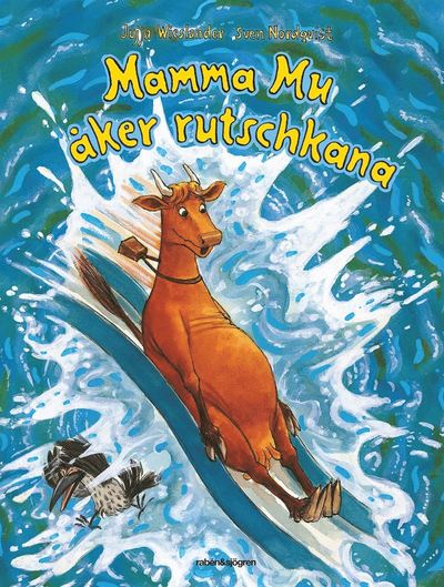 Cover for Sven Nordqvist Jujja Wieslander · Mamma Mu åker rutschkana (Hardcover Book) (2019)