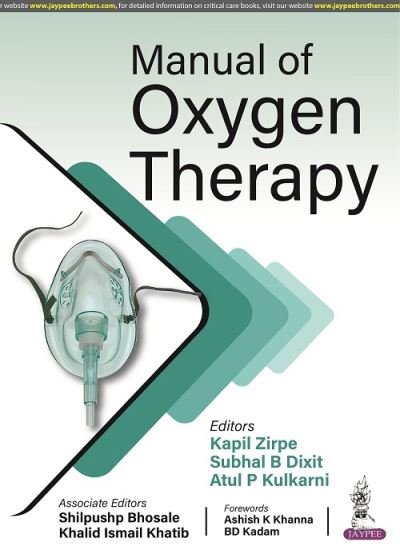 Cover for Kapil Zirpe · Manual of Oxygen Therapy (Paperback Book) (2022)