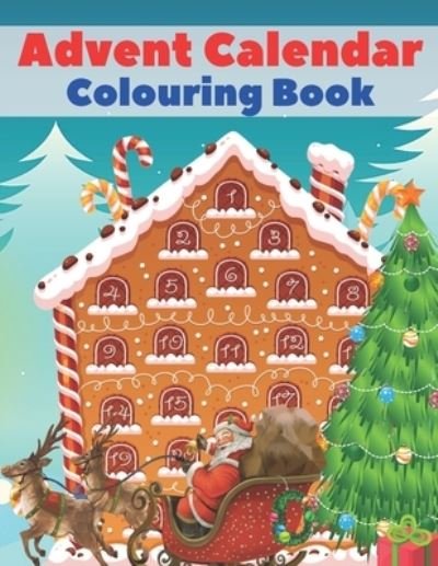 Cover for Kr Colins · Advent Calendar Colouring Book (Paperback Book) (2020)
