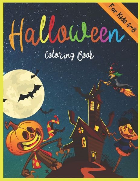 Cover for Ema Rose · Halloween Coloring Book for Kids (Paperback Book) (2020)