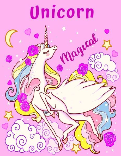 Cover for Coloring Books · Unicorn Magical (Paperback Book) (2021)