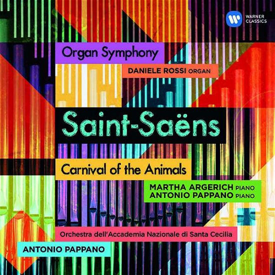 Cover for Antonio Pappano · Saint-Saëns: 'Organ Symphony' (CD) (2017)