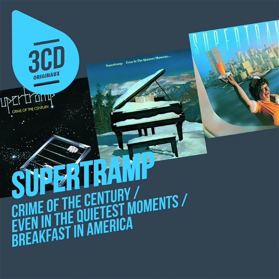 Cover for Supertramp · Crime Of The Century / Even In The Quietest Moments / Breakfast In America (CD)