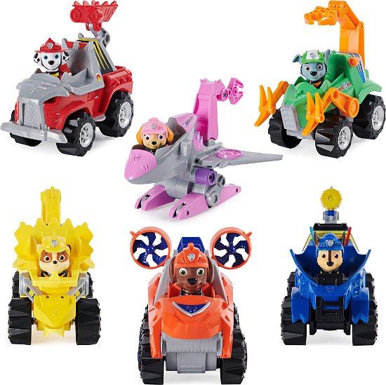 Paw Patrol - Dino Rescue - Vehicles ( Assortiment ) - Paw Patrol - Merchandise - Spin Master - 0778988305553 - 