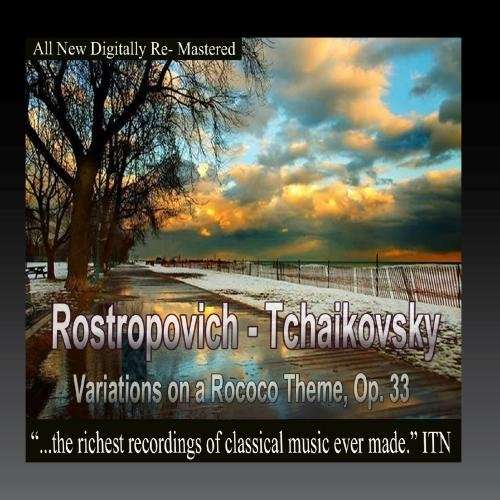 Cover for Rostropovich / Tchaikovosky · Variations on Rococo Theme (CD) (2016)