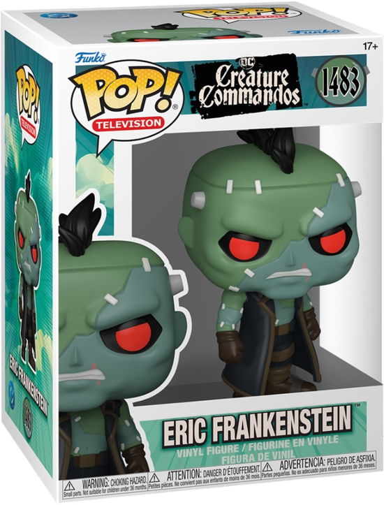 Pop TV Creature Commandos S1 Eric Frankenstein - Pop Television Creature Commandos - Produtos - Funko - 0889698830553 - 4 de março de 2025