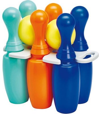 Cover for Ecoiffier · Skittles spil 6stk 23cm (bowling) (Toys) (2020)