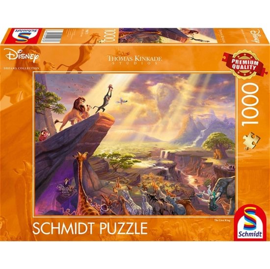 Cover for Coiled Springs · Schmidt - Thomas Kinkade: Disney The Lion King 2021 edition (Pussel) (2021)