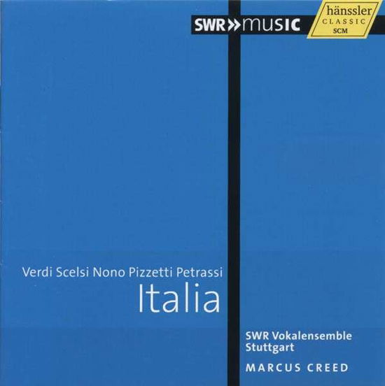 Cover for Swr Vokalensemble Stuttgart · Italia (CD) (2015)