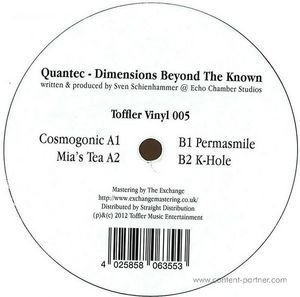 Dimensions Beyond KNOWN - Quantec - Muzyka - TOFFLER - 4025858063553 - 27 stycznia 2012