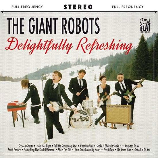 Cover for Giant Robots · Delightfully Refreshing (CD) (2013)