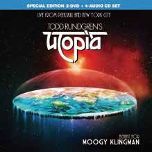 Cover for Todd Rundgren's Utopia · Benefit For Moogy Kingman (CD) [Limited edition] (2020)