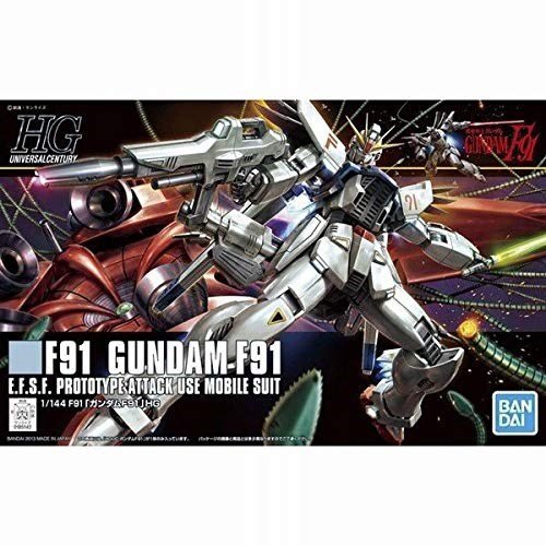 Gundam - Model Kit - Hguc 1/144 - Gundam F91 - 13c - Gundam - Produtos -  - 4573102579553 - 12 de agosto de 2022