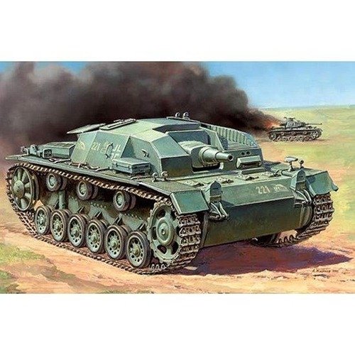 Cover for Zvezda · ZVEZDA - 1/100 Sturmgeschutz Iii Ausf.b (Legetøj)